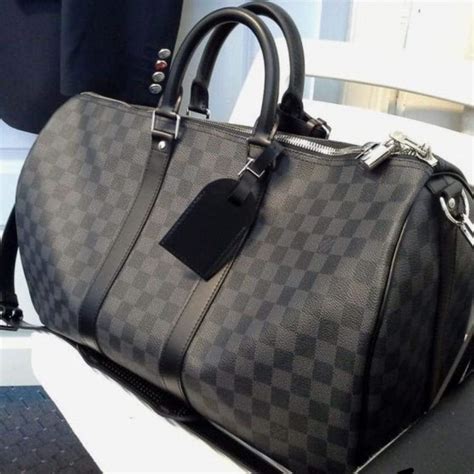 louis vuitton gym bag black|Louis Vuitton duffle bag suitcase.